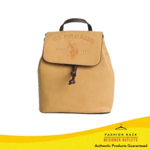 US Polo Assn Cowtown Backpack Mustard