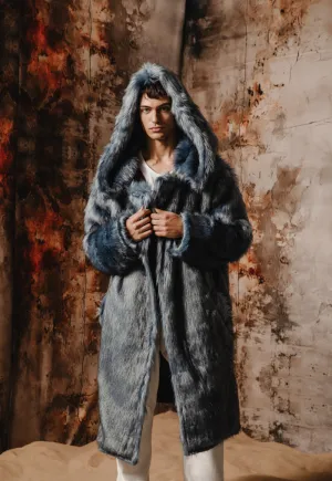 Utopia Faux-Fur Coat Grey