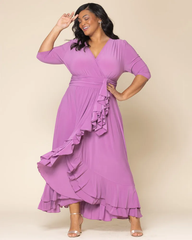 Veronica Ruffled Evening Gown - Sale!