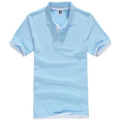 West Louis™ Designer Solid Cotton Polo Shirt [ 15 Colors ]