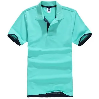 West Louis™ Designer Solid Cotton Polo Shirt [ 15 Colors ]