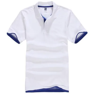 West Louis™ Designer Solid Cotton Polo Shirt [ 15 Colors ]