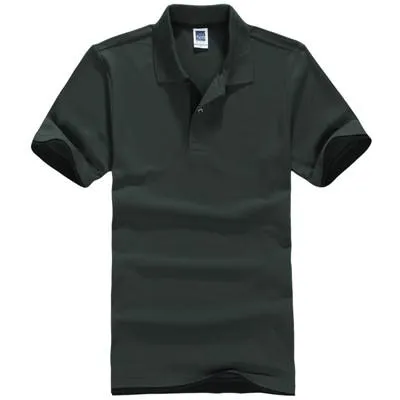 West Louis™ Designer Solid Cotton Polo Shirt [ 15 Colors ]