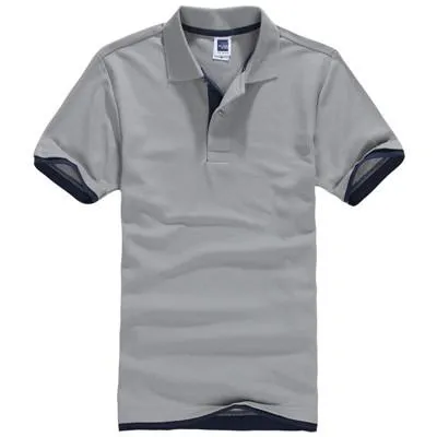 West Louis™ Designer Solid Cotton Polo Shirt [ 15 Colors ]