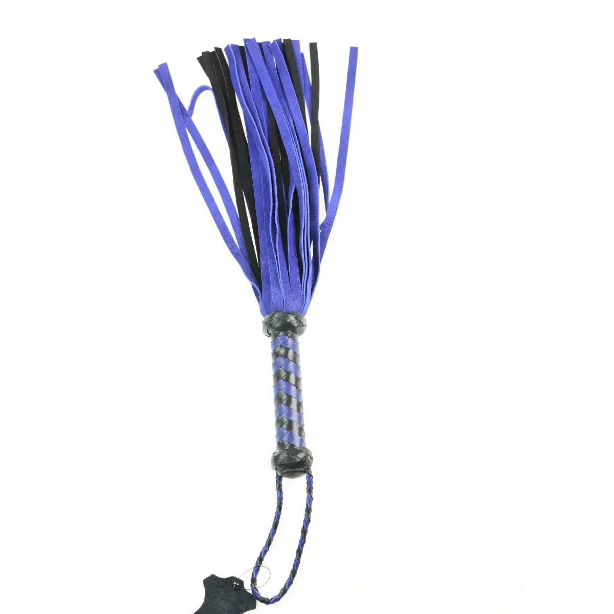 Whip - Leather 18" Suede Mini 36 Tail Flogger (4 colors)