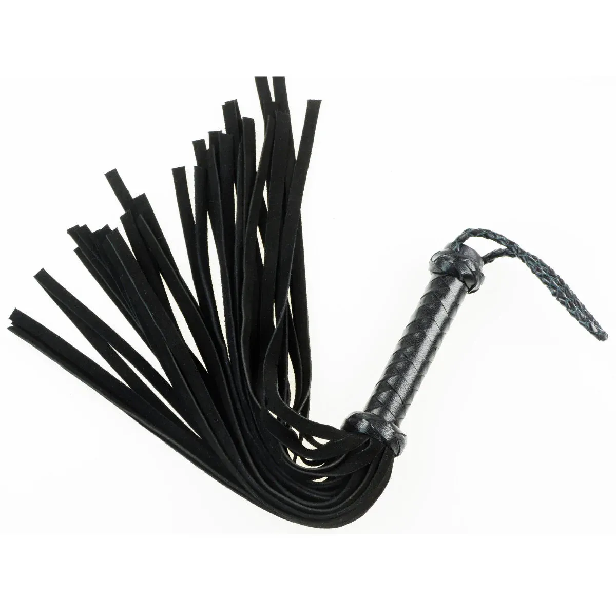 Whip - Leather 18" Suede Mini 36 Tail Flogger (4 colors)