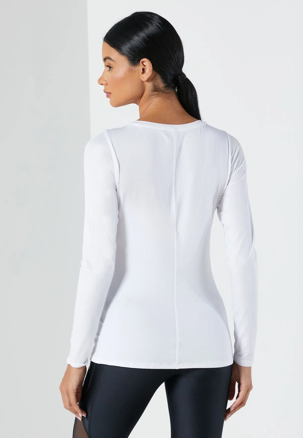 Women's HeatGear® Armour Long Sleeve 1328966-100